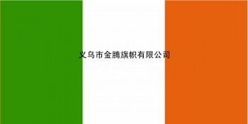 专业定制各尺寸爱尔兰共和国国旗厂家直销各国耐用涤纶高档旗帜