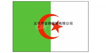 厂家直销阿尔及利亚国旗专业定制各尺寸高端旗帜纳米涤纶防水防晒耐用