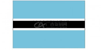 专业定制各尺寸优质博兹瓦纳国旗厂家直销涤纶防水防晒耐用高端旗帜